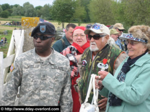 Parachutage interallié - La Fière - Commémorations 2009 - 65ème anniversaire du débarquement de Normandie. Photo : D-Day Overlord