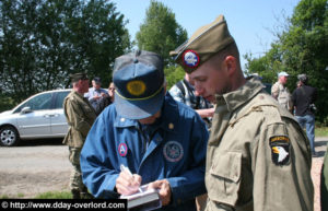 Parachutage interallié - La Fière - Commémorations 2009 - 65ème anniversaire du débarquement de Normandie. Photo : D-Day Overlord