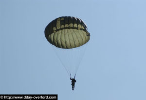 Parachutage interallié - La Fière - Commémorations 2009 - 65ème anniversaire du débarquement de Normandie. Photo : D-Day Overlord