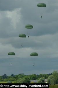 Parachutage interallié - La Fière - Commémorations 2009 - 65ème anniversaire du débarquement de Normandie. Photo : D-Day Overlord