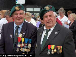 Hommages aux commandos - Commémorations 2010 - 67ème anniversaire du débarquement de Normandie. Photo : D-Day Overlord