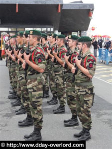 Hommages aux commandos - Commémorations 2010 - 67ème anniversaire du débarquement de Normandie. Photo : D-Day Overlord