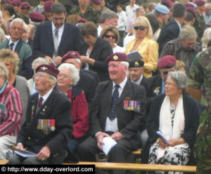 Cimetière de Ranville - Commémorations 2009 - 65ème anniversaire du débarquement de Normandie. Photo : D-Day Overlord