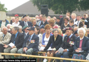 Cimetière de Ranville - Commémorations 2009 - 65ème anniversaire du débarquement de Normandie. Photo : D-Day Overlord