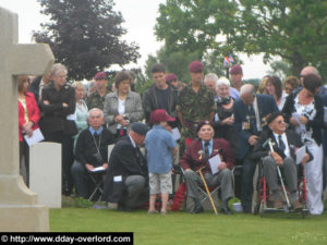 Cimetière de Ranville - Commémorations 2009 - 65ème anniversaire du débarquement de Normandie. Photo : D-Day Overlord