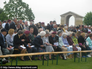 Cimetière de Ranville - Commémorations 2009 - 65ème anniversaire du débarquement de Normandie. Photo : D-Day Overlord