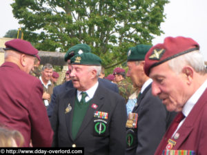 Cimetière de Ranville - Commémorations 2009 - 65ème anniversaire du débarquement de Normandie. Photo : D-Day Overlord