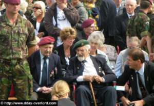 Cimetière de Ranville - Commémorations 2009 - 65ème anniversaire du débarquement de Normandie. Photo : D-Day Overlord