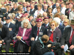 Cimetière de Ranville - Commémorations 2009 - 65ème anniversaire du débarquement de Normandie. Photo : D-Day Overlord