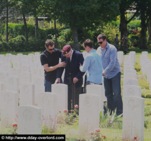 Cimetière de Ranville - Commémorations 2009 - 65ème anniversaire du débarquement de Normandie. Photo : D-Day Overlord