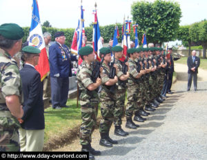 Cérémonie des commandos à Ranville - Commémorations 2009 - 65ème anniversaire du débarquement de Normandie. Photo : D-Day Overlord