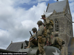 Sainte-Mère-Eglise - Commémorations 2010 - 66ème anniversaire du débarquement de Normandie. Photo : D-Day Overlord