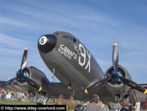 Inauguration du C-47 Dakota "SNAFU Special" - Batterie de Merville - 64ème anniversaire du Débarquement de Normandie. Photo : D-Day Overlord