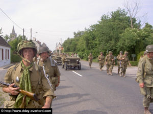 Carentan Airborne Festival 2007 et reconstitution d'un camp militaire - 63ème anniversaire du débarquement de Normandie. Photo : D-Day Overlord