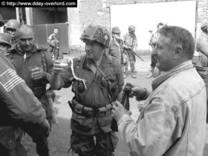 Carentan Airborne Festival 2007 et reconstitution d'un camp militaire - 63ème anniversaire du débarquement de Normandie. Photo : D-Day Overlord