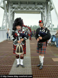 Pegasus Bridge - Commémorations 2007 - 63ème anniversaire du débarquement de Normandie. Photo : D-Day Overlord
