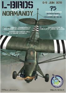 Rassemblement L-Birds back to Normandy en juin 2019 pour le 75e anniversaire du débarquement et la bataille de Normandie.