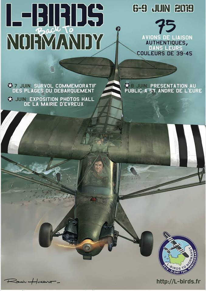 Recolección de aviones L-Birds back to Normandy – Día D 2019 - D-Day  Overlord