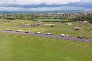 Rassemblement d'avions C-47 à Carpiquet 2019. Photo : Daks over Normandy