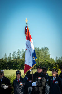 75e anniversaire du débarquement de Normandie - Cérémonie au monument Winters, 6 juin 2019