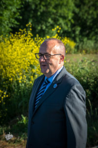 75e anniversaire du débarquement de Normandie - Cérémonie au monument Winters, 6 juin 2019