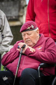 75e anniversaire du débarquement de Normandie - Cérémonie du 8 juin 2019 au cimetière britannique de Ranville.