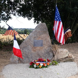 Monument Jospeh T. Cagney Cerisy-la-Salle