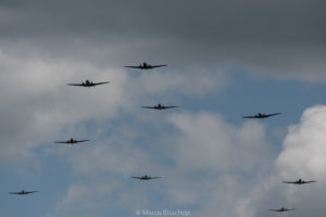 Parachutages à Sannerville - 75e anniversaire du débarquement de Normandie - Daks over Normandy - Commémorations 2019