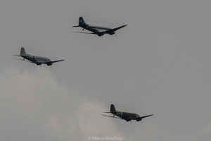 Parachutages à Sannerville - 75e anniversaire du débarquement de Normandie - Daks over Normandy - Commémorations 2019