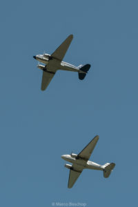 Parachutages à Sannerville - 75e anniversaire du débarquement de Normandie - Daks over Normandy - Commémorations 2019