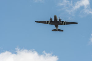 Parachutages à Sannerville - 75e anniversaire du débarquement de Normandie - Daks over Normandy - Commémorations 2019