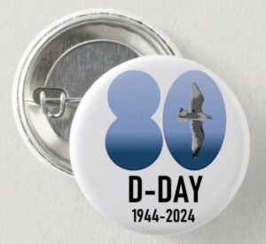 80ste verjaardag van D-Day souvenirwinkel in Normandië 7