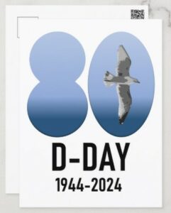 80ste verjaardag van D-Day souvenirwinkel in Normandië 8