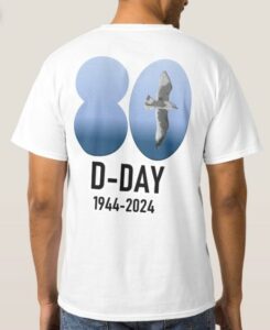 80ste verjaardag van D-Day souvenirwinkel in Normandië 3