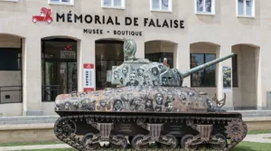 Un tanque Sherman pronto inaugurado en Falaise 4 Char Sherman de Falaise
