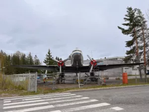 History of Douglas C-47A Dakota III 42-100846 3 C-47 42-100846 ‘Lokki’, currently on display at the Finnish Aviation Museum in Helsinki. Photo: Marc Laurenceau