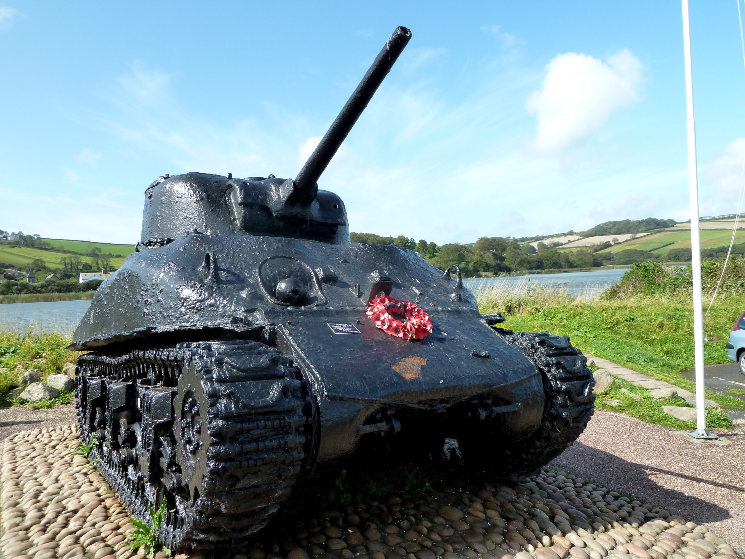 Torcross Sherman-tank Memorial 1